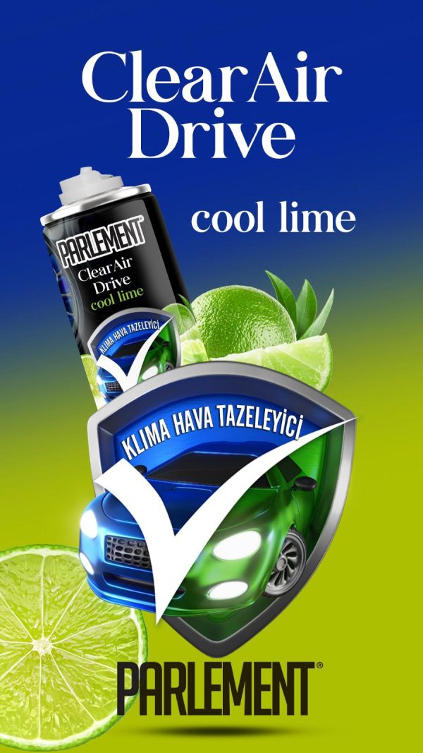 CURATARE AER CONDITIONAT AUTO CU PARFUM COOL LİME 150 ML