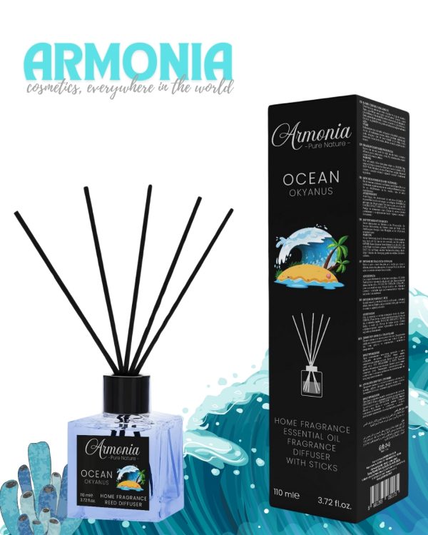 ARMONİA ODORIZANT CAMERĂ DE BAMBUS 110 ML OCEAN