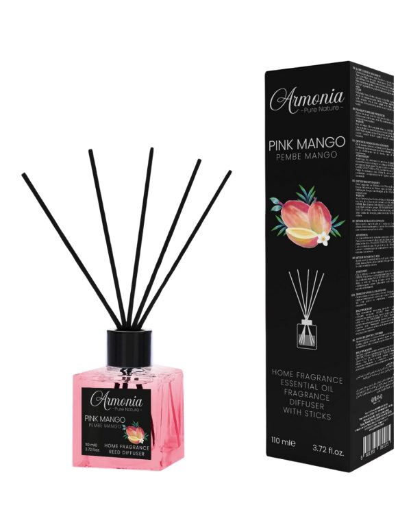 Adsız tasarım (10) ARMONİA ODORIZANT CAMERĂ DE BAMBUS 110 ML PINK MANGO