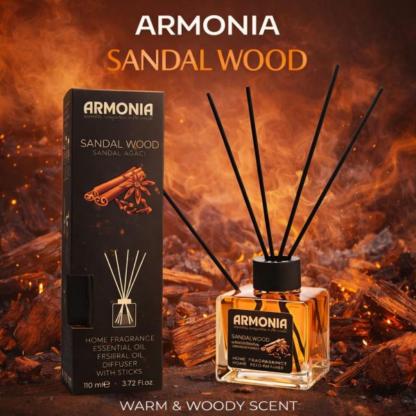 ARMONİA ODORIZANT CAMERĂ DE BAMBUS 110 ML SANDALWOOD
