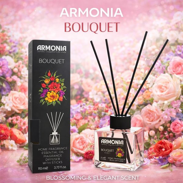 ARMONİA ODORIZANT CAMERĂ DE BAMBUS 110 ML BOUQUET